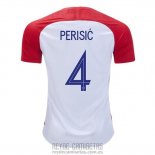 Camiseta de Futbol Croacia Jugador Perisic Primera 2018