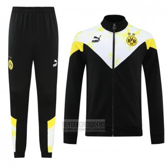 Chandal de Chaqueta del Borussia Dortmund 2022-2023 Negro