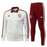 Chandal de Chaqueta del Espana Nino 2026-2027 Crema