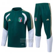 Chandal de Sudadera del Italia 2025-2026 Verde