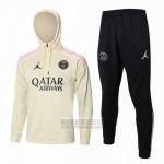 Chandal de Sudadera del Paris Saint-Germain 2024-2025 Amarillo
