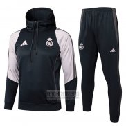 Chandal de Sudadera del Real Madrid 2024-2025 Gris
