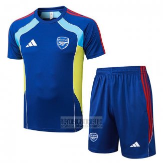 Chandal del Arsenal Manga Corta 2025-2026 Azul - Pantalon Corto