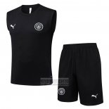 Chandal del Manchester City Sin Mangas 2025-2026 Negro