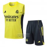 Chandal del Real Madrid Sin Mangas 2025-2026 Amarillo
