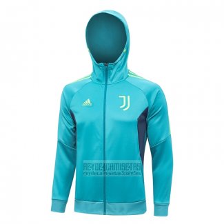 Chaqueta con Capucha del Juventus 2023-2024 Verde