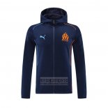 Chaqueta con Capucha del Olympique Marsella 2024-2025 Azul