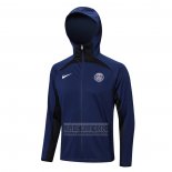 Chaqueta con Capucha del Paris Saint-Germain 2022-2023 Azul