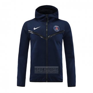 Chaqueta con Capucha del Paris Saint-Germain 2022-2023 Azul