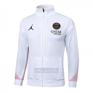 Chaqueta del Paris Saint-Germain Jordan 2024-2025 Blanco