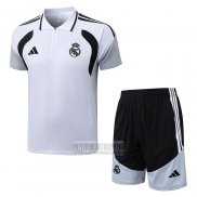 Conjunto Polo del Real Madrid 2026-2027 Blanco