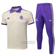 Conjunto Polo del Real Madrid 2025-2026 Amarillo