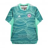 Tailandia Camiseta De Futbol Chile Portero 2021-2022 Verde