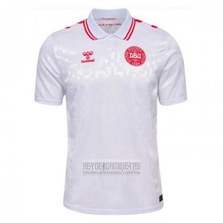 Tailandia Camiseta De Futbol Dinamarca Segunda 2024