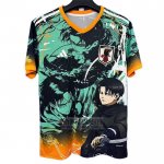 Tailandia Camiseta De Futbol Japon Anime 2025-2026 Verde