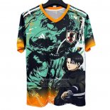 Tailandia Camiseta De Futbol Japon Anime 2025-2026 Verde