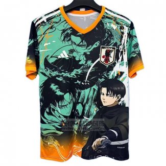 Tailandia Camiseta De Futbol Japon Anime 2025-2026 Verde