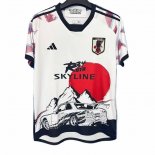 Tailandia Camiseta De Futbol Japon SKYLINE CAR 2025-2026 Blanco