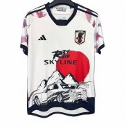 Tailandia Camiseta De Futbol Japon SKYLINE CAR 2025-2026 Blanco