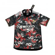 Tailandia Camiseta De Futbol Real Madrid Dragon 2024-2025 Negro