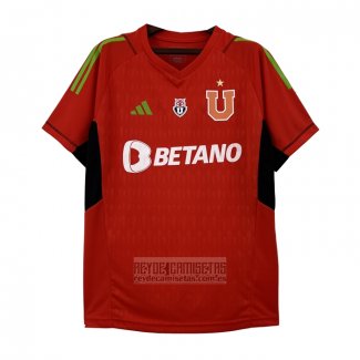 Tailandia Camiseta De Futbol Universidad de Chile Portero Primera 2023