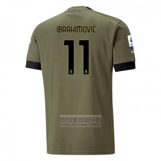 Camiseta De Futbol AC Milan Jugador Ibrahimovic Tercera 2022-2023