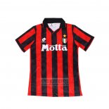Camiseta De Futbol AC Milan Primera Retro 92-93