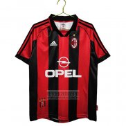 Camiseta De Futbol AC Milan Primera Retro 98-99