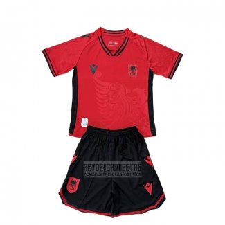 Camiseta De Futbol Albania Primera Nino 2025-2026