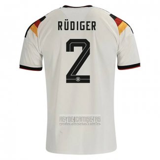 Camiseta De Futbol Alemania Jugador Antonio Rudiger Primera 2026