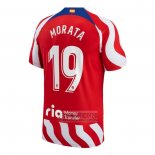 Camiseta De Futbol Atletico Madrid Jugador Morata Primera 2022-2023
