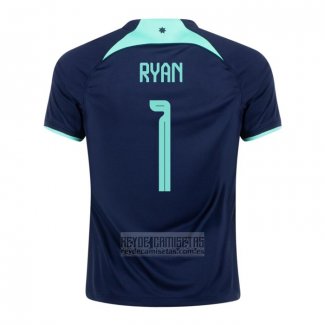 Camiseta De Futbol Australia Jugador Ryan Segunda 2022