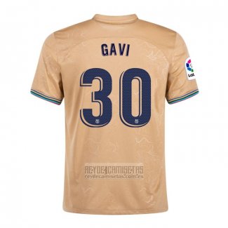 Camiseta De Futbol Barcelona Jugador Gavi Segunda 2022-2023