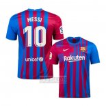 Camiseta De Futbol Barcelona Jugador Messi Primera 2021-2022