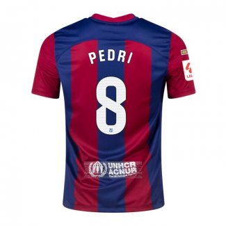 Camiseta De Futbol Barcelona Jugador Pedri Primera 2023-2024