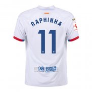 Camiseta De Futbol Barcelona Jugador Raphinha Segunda 2023-2024