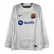 Camiseta De Futbol Barcelona Segunda Manga Larga 2023-2024