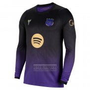 Camiseta De Futbol Barcelona Segunda Manga Larga 2026-2027