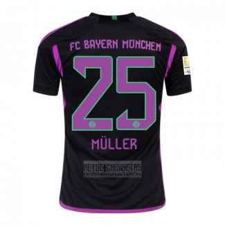 Camiseta De Futbol Bayern Munich Jugador Muller Segunda 2023-2024