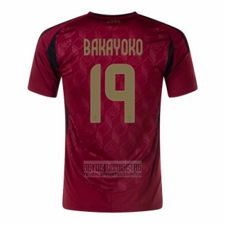 Camiseta De Futbol Belgica Jugador Bakayoko Primera 2024