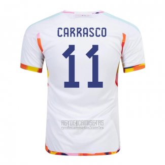 Camiseta De Futbol Belgica Jugador Carrasco Segunda 2022