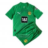 Camiseta De Futbol Borussia Dortmund Portero Nino 2022-2023 Verde