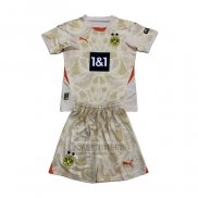 Camiseta De Futbol Borussia Dortmund Portero Segunda Nino 2024-2025