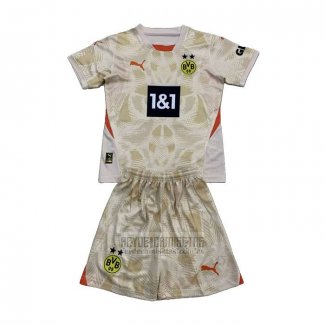 Camiseta De Futbol Borussia Dortmund Portero Segunda Nino 2024-2025