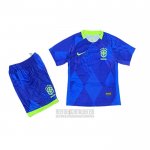 Camiseta De Futbol Brasil Segunda Nino 2025