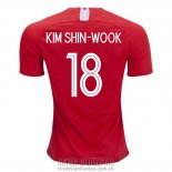 Camiseta De Futbol Corea Del Sur Jugador Kim Shin-wook Primera 2018