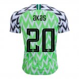 Camiseta De Futbol Nigeria Jugador Akas Primera 2018