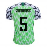 Camiseta De Futbol Nigeria Jugador Ambrose Primera 2018