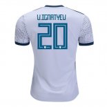 Camiseta De Futbol Rusia Jagudor V.ignatyev Segunda 2018