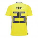 Camiseta De Futbol Suecia Jugador Rinne Primera 2018